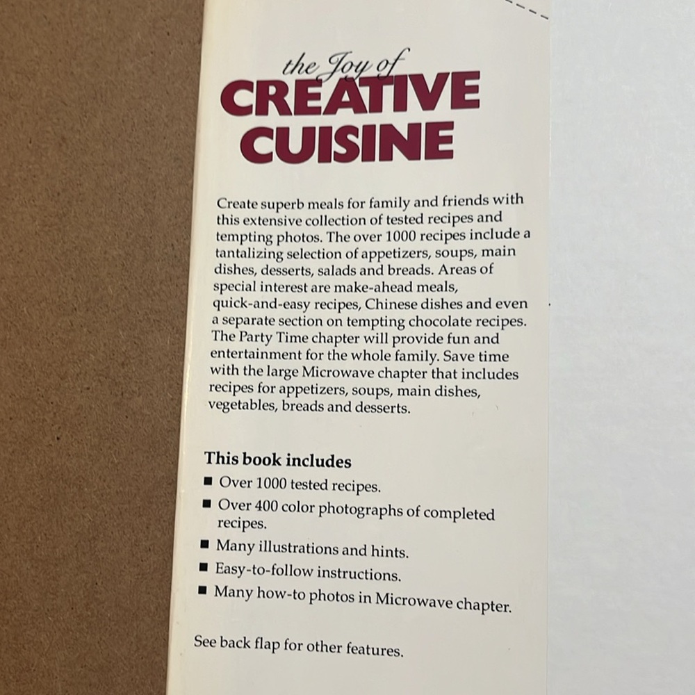 Creative Cookbook - Picture 2 of 4